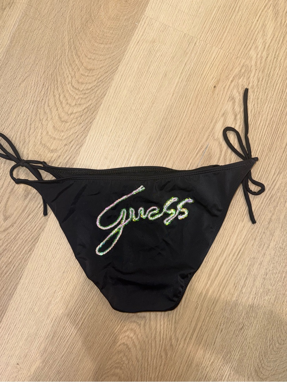 Vintage Y2K Guess Sequin Bikini Bottom